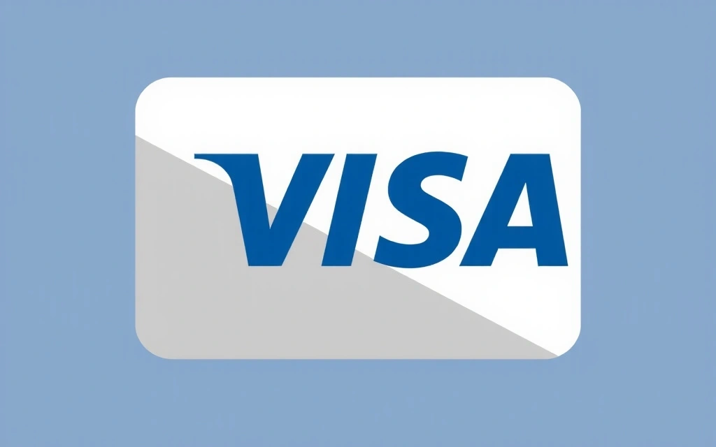 Icono de tarjeta de crédito Visa