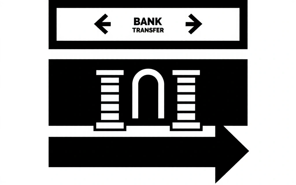 Icono de transferencia bancaria