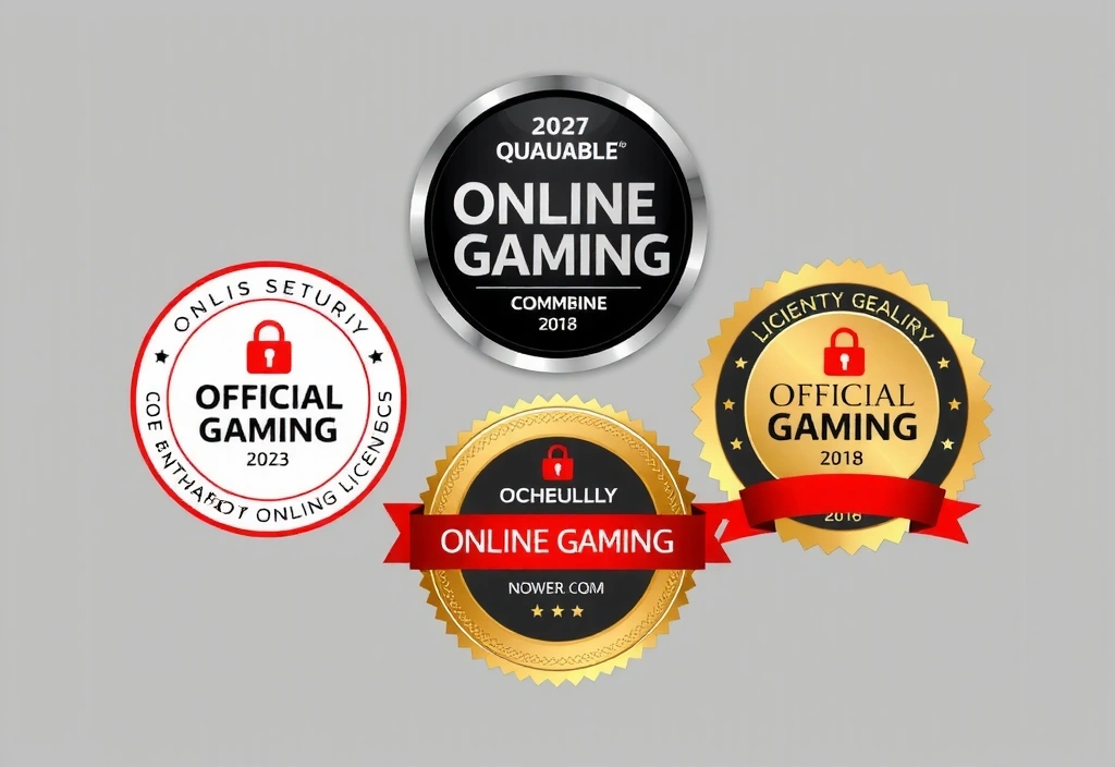 Sellos de licencia y seguridad de juego online