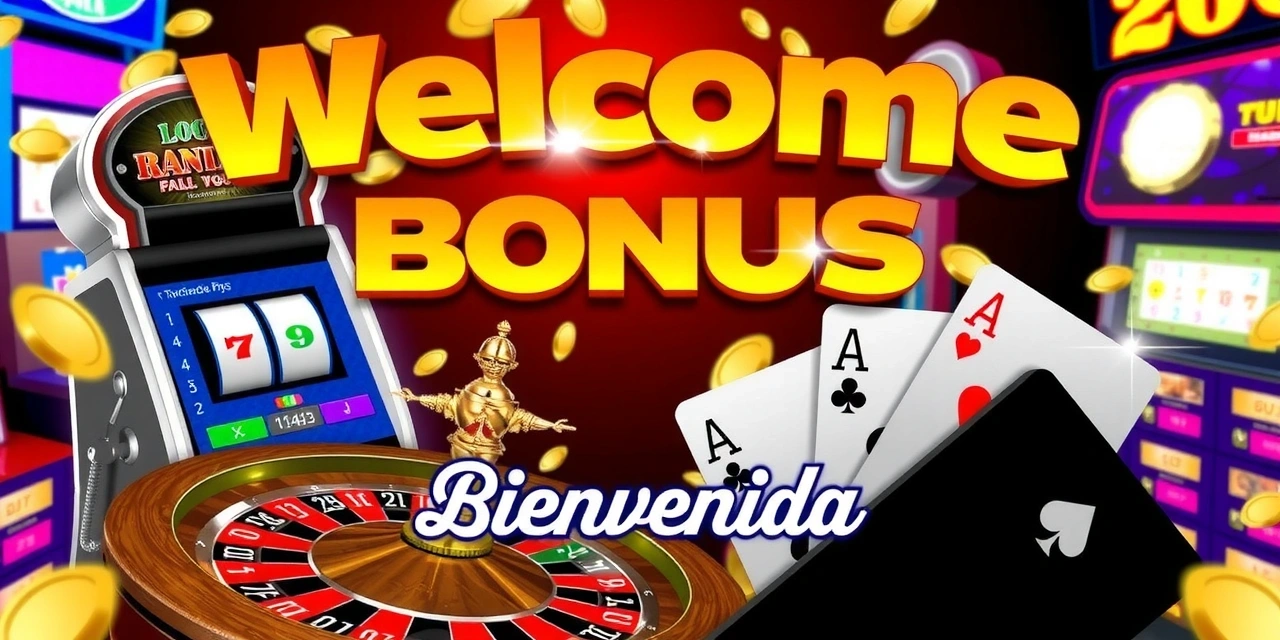 Imagen de bono de bienvenida al casino