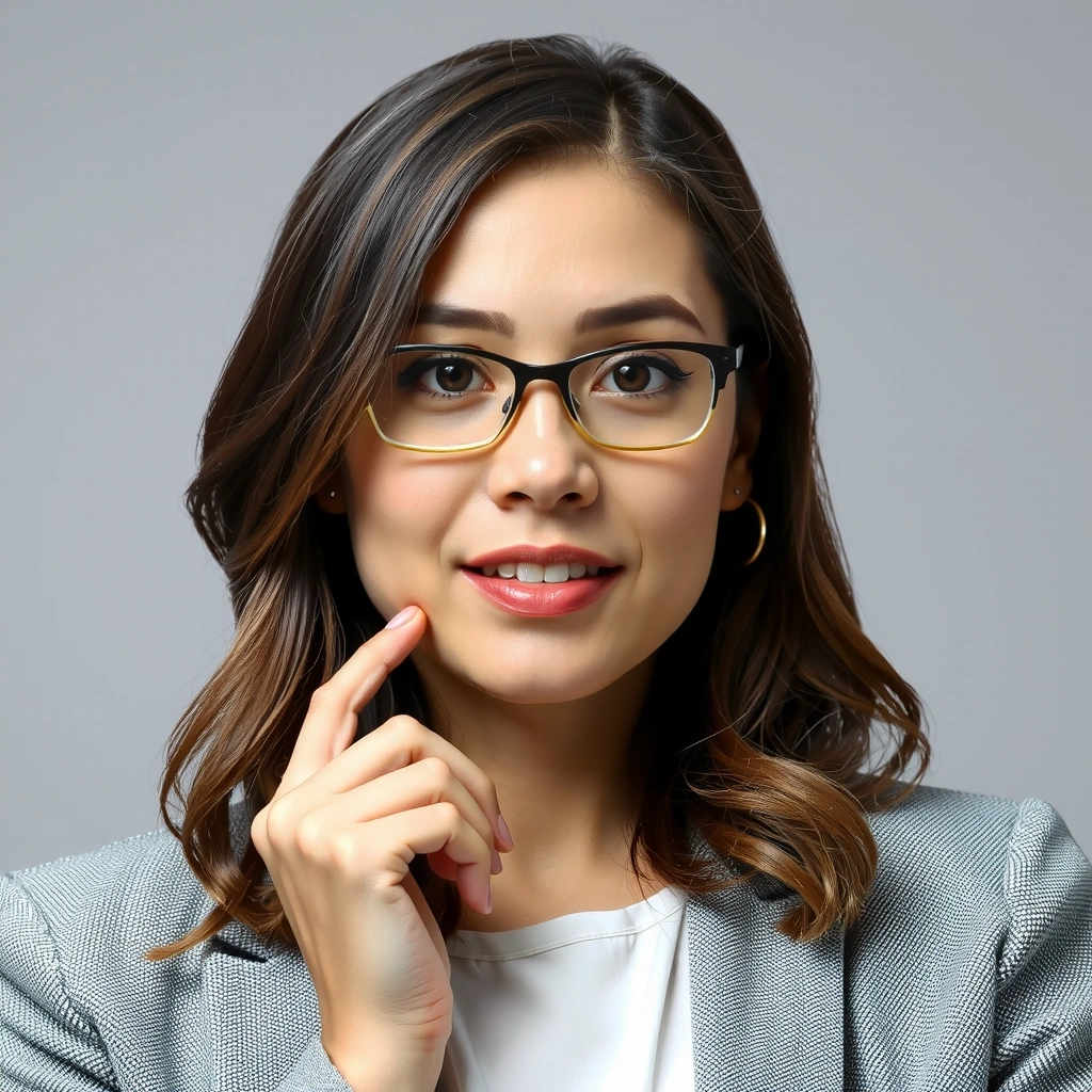 Retrato profesional de una mujer pensativa, especialista en políticas de juego responsable y cumplimiento normativo.